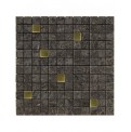 Мозаика комбинированная Apavisa IRIDIO BLACK MIX MOSAICO 29,75x29,75 см